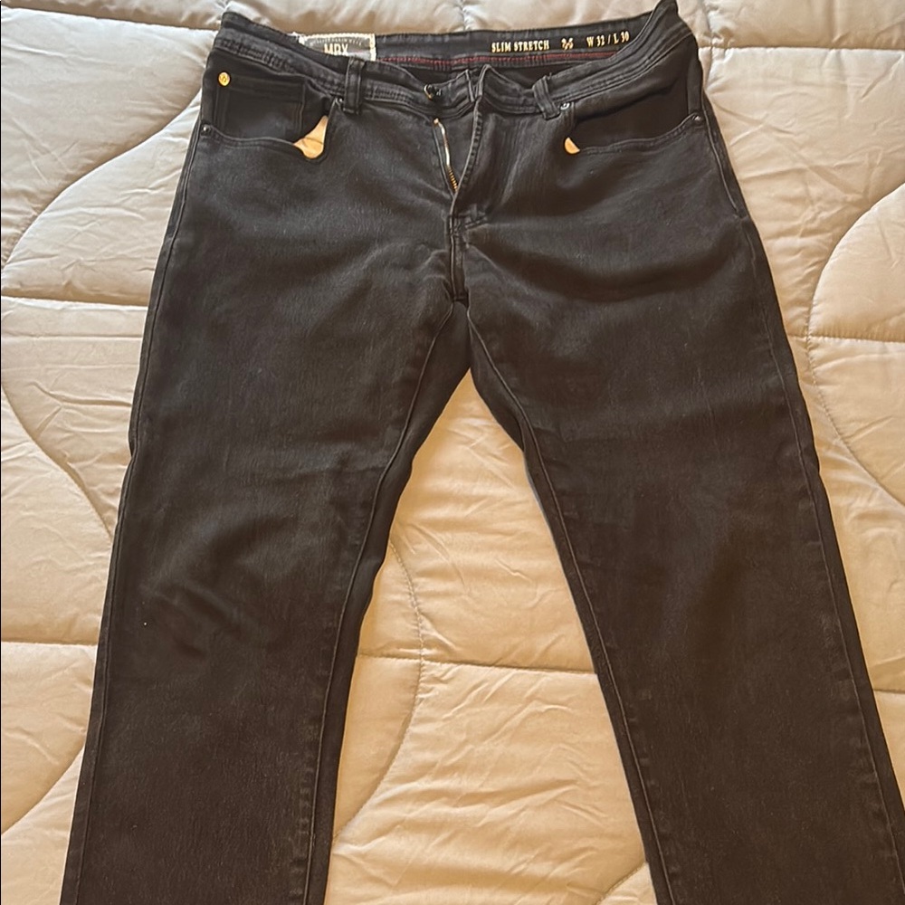 Black Slim Stretch Jeans
